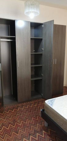 Riyadh, Furniture, SAR 2500,  Almutlaq Furnitures Bedroom Set 200x200cm Bed 2 Night Stands 200x200cm Spring Mattress  5