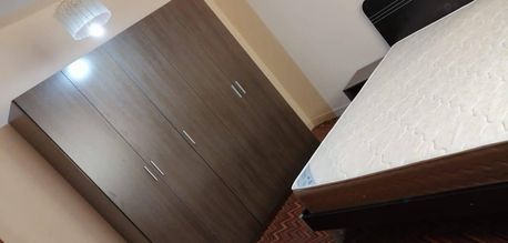 Riyadh, Furniture, SAR 2500,  Almutlaq Furnitures Bedroom Set 200x200cm Bed 2 Night Stands 200x200cm Spring Mattress  5