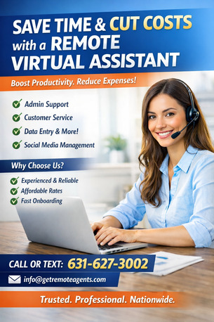 New York, Real Estate, Save Time & Cut Costs With A Remote Virtual Assistant