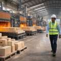Inside A Modern Ceramics Refractory Plant In India.