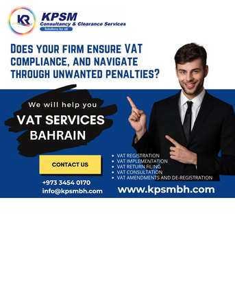 Manama, Accounting, VAT Support Services &ndash; Bahrain