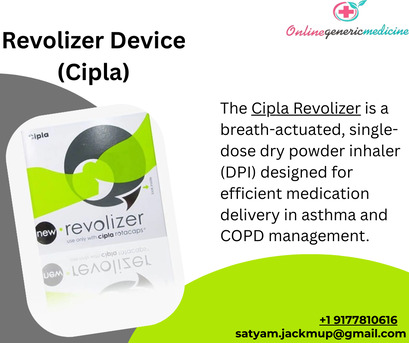 New York, Health, Revolizer Device (Cipla)