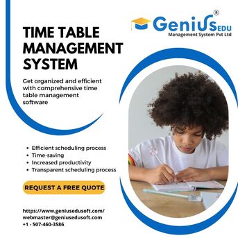 Abu Dhabi, ERP, Time Table Management ERP | Time Table Management Application | Genius Edusoft