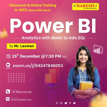 Hyderabad, Computer, Best Power Bi Online Training