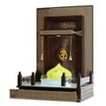 RUP 5000,  Compact Small Mandir &ndash; Perfect Wooden Mandirs For Modern Homes