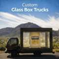 Promote Your Brand With Custom Glass Box Trucks By Rolling Box Media
