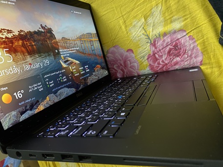 Olaya, Computers, SAR 750,  Dell Core I7-SSD 256GB-8GB-14&rdquo;FHd-Charger-Win 11