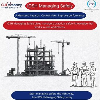 Sharjah, Lessons Offered, IOSH Managing Safely: The Essential Certificate For Leaders