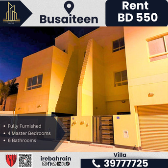 Busaiteen, Villas, BHD 550,  Fully Furnished Luxury Villa For Rent &ndash; Busaiteen | BD 550/-