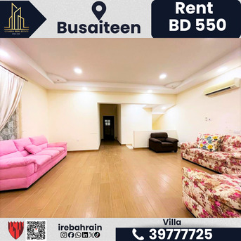 Busaiteen, Villas, BHD 550,  Fully Furnished Luxury Villa For Rent &ndash; Busaiteen | BD 550/-