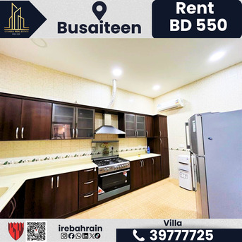 Busaiteen, Villas, BHD 550,  Fully Furnished Luxury Villa For Rent &ndash; Busaiteen | BD 550/-