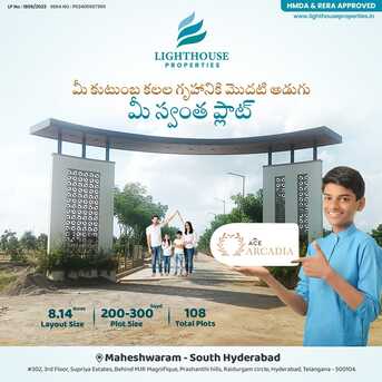 Mumbai, Residential Plots, INR 22000,  205 Sq. Yard,  Ace Arcadia