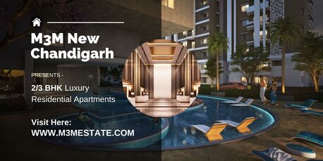 Mumbai, Real Estate For Sale, INR 10000000,  Studio,  M3M New Chandigarh: Where Comfort Meets Elegance