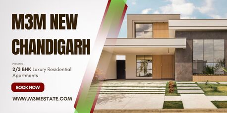 Mumbai, Real Estate For Sale, INR 10000000,  Studio,  M3M New Chandigarh: Where Comfort Meets Elegance