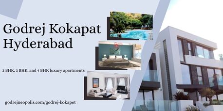 Hyderabad, Real Estate For Sale, Studio,  Comfortable Living With Godrej Kokapat Apartments
