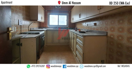 Umm Al Hassam, Apartments, Flats, Houses & Villas, BHD 250/month,  3 BR,  160 Sq. Meter,  Semi-furnished 3 Bedroom Apartment, Umm Al Hassam - BD 250 Excl WSUH045