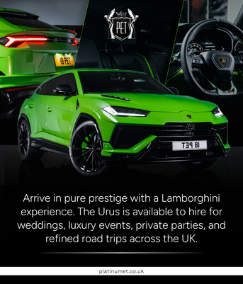 London, Automotive, Luxury Arrivals With The Lamborghini Urus