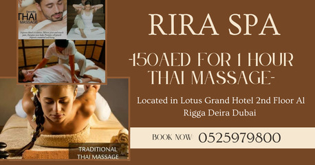 Dubai, Health, Rira Spa Offer 2/3/2026