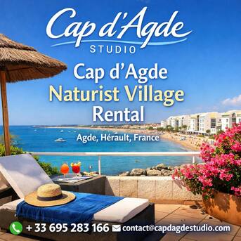 Paris, Business, Cap D&rsquo;Agde Naturist Village Rental Pour S?jours Libres Au Village