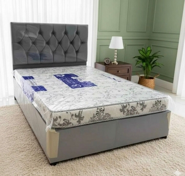 Jeddah, Furniture, SAR 1,  All Types Of Best Quality Medium Size Bed 🛏️ With Mattress Available In Low Price