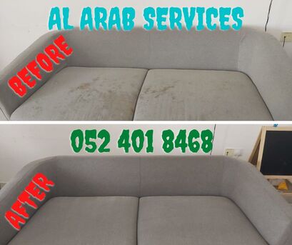 Sharjah, Cleaning, Sofa Shampoo Cleaning & Sanitization In Sharjah 052 401 8468