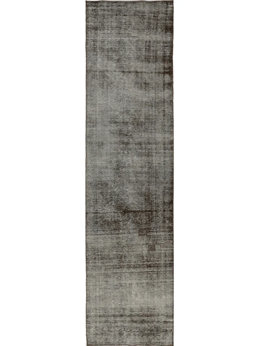 New York, Furniture, USD 240,  3x12 Vintage Distressed Overdyed Persian Runner Rug - 109631