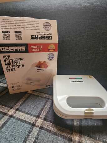 Jeddah, Appliances, SAR 50,  Urgent Sale!!! New Geepas Waffle Maker (Leaving The Country Soon)