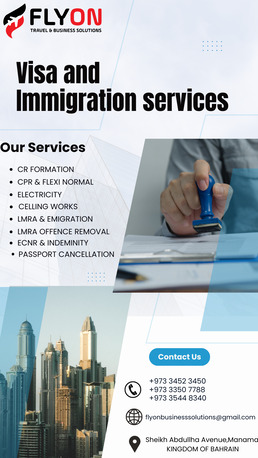 Manama, Immigration, We Do Visa And Immigration Services For Best Price