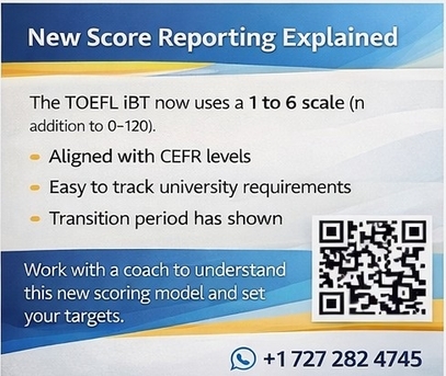 Riyadh, Lessons Offered, TOEFL IBT Home Edition &ndash; Personal Coaching For The Updated Test Format