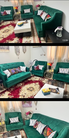 Riyadh, Furniture, SAR 550,  Seven Seater Sofa Set For Sell