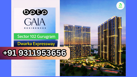 Haryana, Real Estate For Sale, INR 46700000,  3 BR,  2106 Sq. Feet,  BPTP Smart Living Dwarka Expressway &ndash; Call +91 8826997781