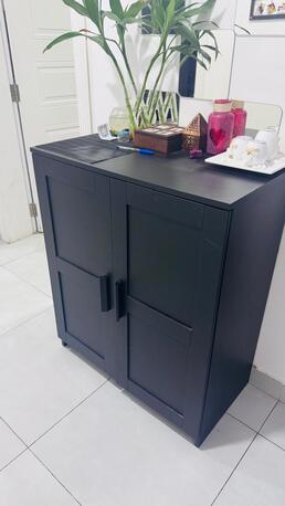 Tubli, Furniture, BHD 20,  Black 2 Door Cabinet
