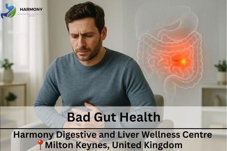 London, Health, Bad Gut Health: Causes, Symptoms- Expert Care