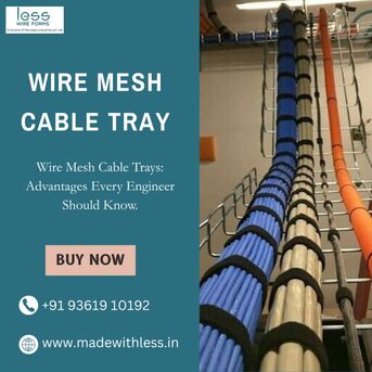 Coimbatore, Electronics, INR 300,  LessWireForms | Expert Wire Mesh Cable Tray Manufacturer In Tamil Nadu