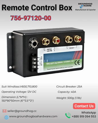 Tokyo, Boats, Remote Control Box For Windlass &ndash; 756-97120-00