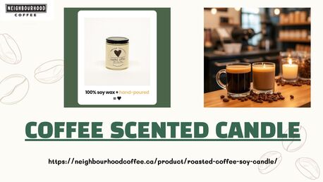 Toronto, Food, Aroma Of Freshly Brewed Coffee Scented Candle Can Soothe Your Soul Instantly