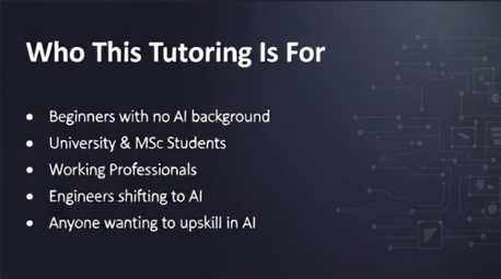 Dammam, Education, Artificial Intelligence Tutor (Python | ML | Deep Learning)