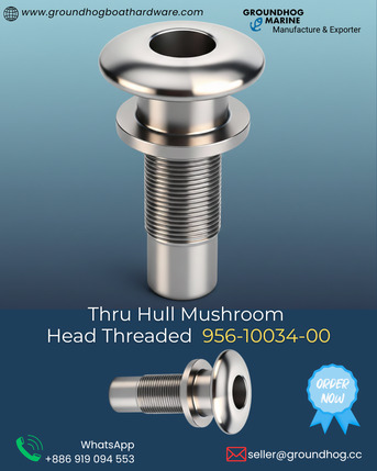 Tokyo, Boats, Thru-Hull Mushroom Head Threaded &ndash; 956-08363-00