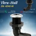 Boat Thru-Hull 1-1/8&Prime; 90? With Stainless Steel Cove MPN 256-42942-00