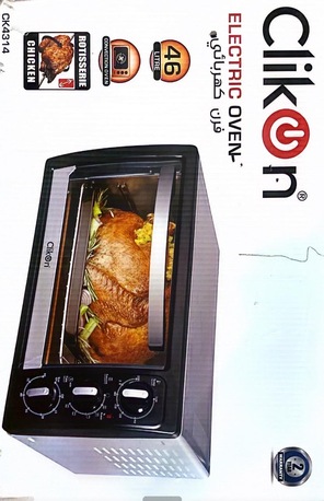 Riyadh, Appliances, SAR 250,  Clikon Electric Oven 46 Ltr,(Convection Oven)Rotisseries Model