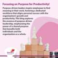 Focussing On Purpose For Productivity
