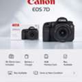 BHD 125,  Canon EOS 7D DSLR Camera &ndash; Like New