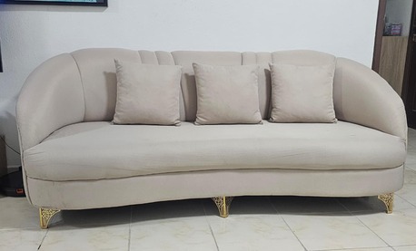 Jubail, Furniture, SAR 1500,  2 Three Seater Sofa In Good Condition