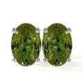 USD 3512,  Oval Shape Natural Alexandrite Earrings Online - Buy Now