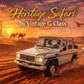 AED 495,  Luxury Desert Ride &ndash; Book Vintage G Class Heritage Safari