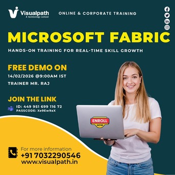 Hyderabad, Education, Join The Microsoft Fabric Online Free Demo On Feb 14th