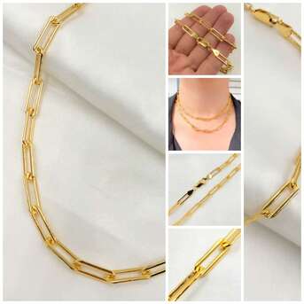 New York, Jewelry, USD 205,  Premium Gold Plated Chains With Rich Finish And Modern Style