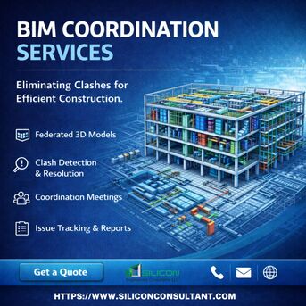 New York, Construction, Get Best In Class BIM Coordination Services San Fernando, US AEC Industry