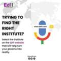 Confused? Find The Right Institute Now - ED11