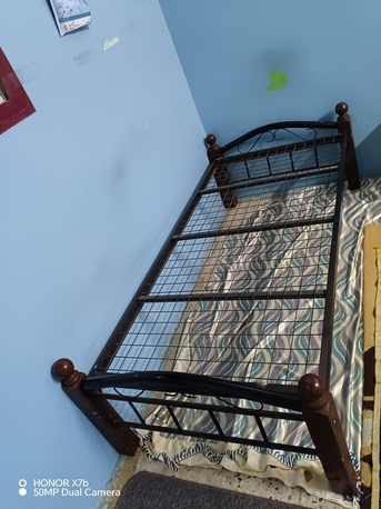 Al Iskan, Appliances, SAR 200,  Single Steel Bed For Sale